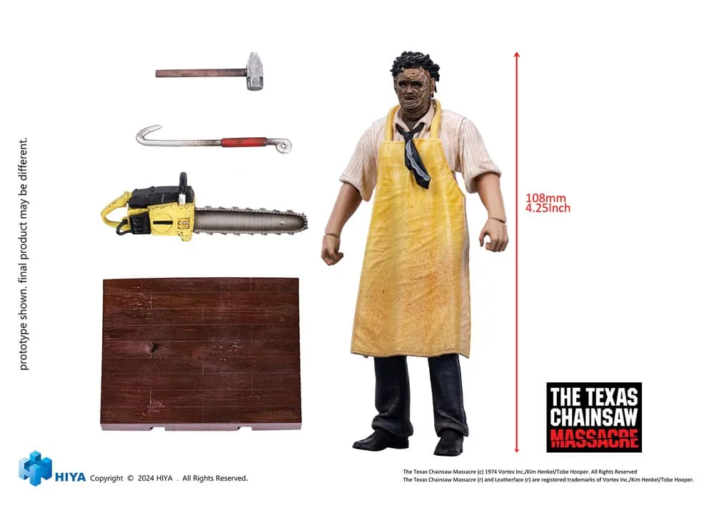 Texas Chainsaw Massacre Action Figure – Leatherface Killing Mask 11 cm 12