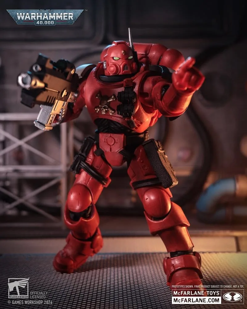 Warhammer 40,000 Action Figure – Blood Ravens Infiltrator 20 cm 11
