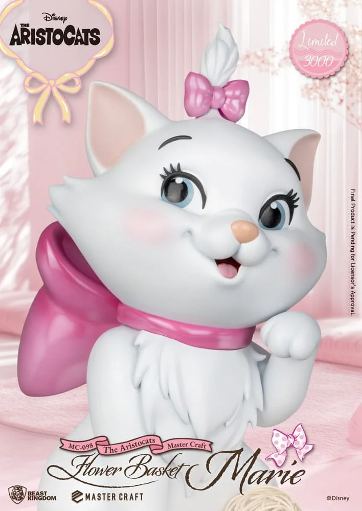 Aristocats Statue – Master Craft Flower Basket Marie 32 cm 5