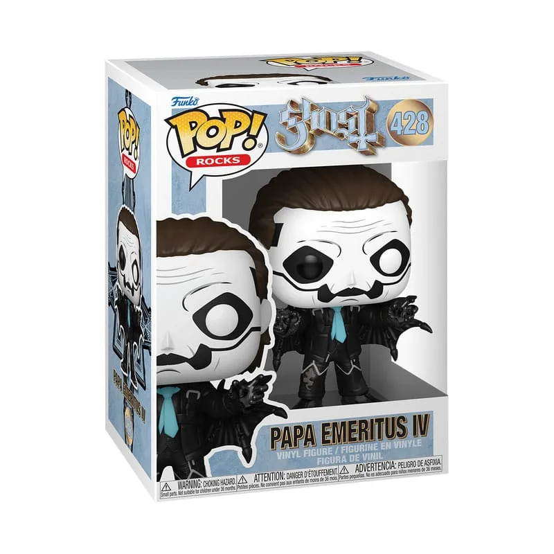 Ghost Pop Rocks Figure – Papa Emeritus IV Bat Outfit Glitter 9 cm 2