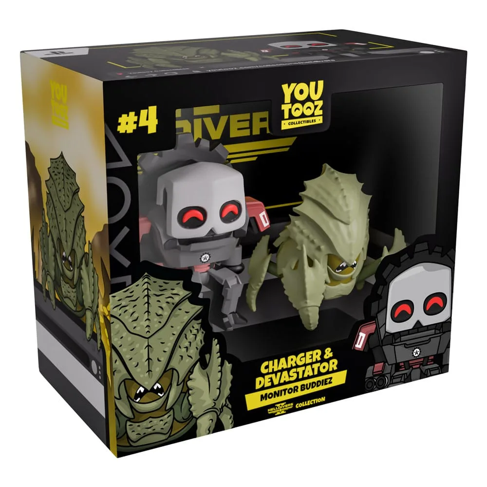 Helldivers 2 vinylfiguren – Charger & Devastator 2 stuks 7 cm 5