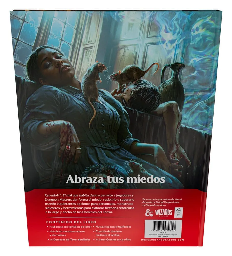 Dungeons & Dragons RPG Book – Ravenloft Spanish Edition 10