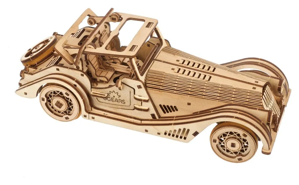 Ugears Holzbausatz – Sportwagen Rapid Mouse 1:24 11