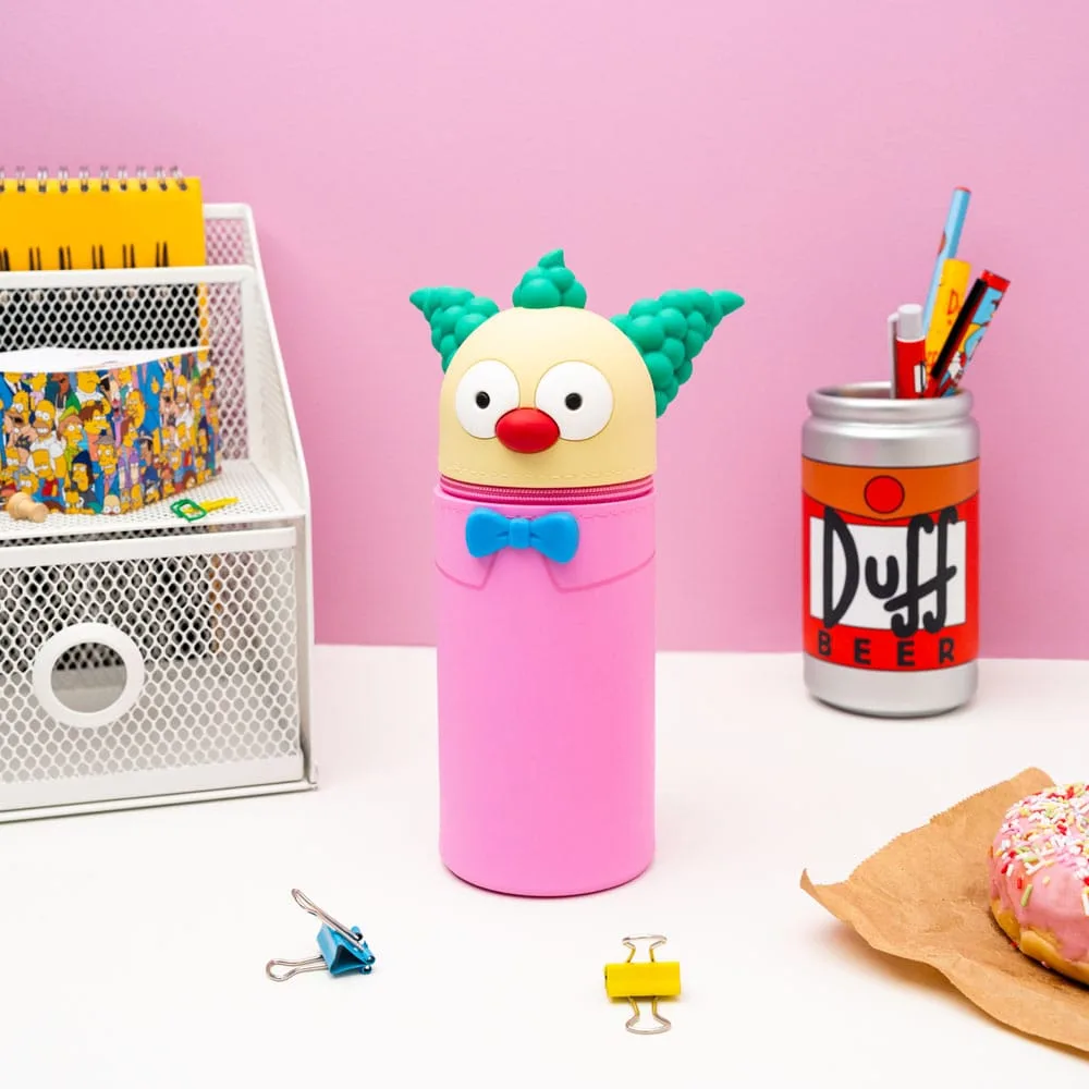 The Simpsons Pencil Case – 3D Krusty the Clown 17 cm 4