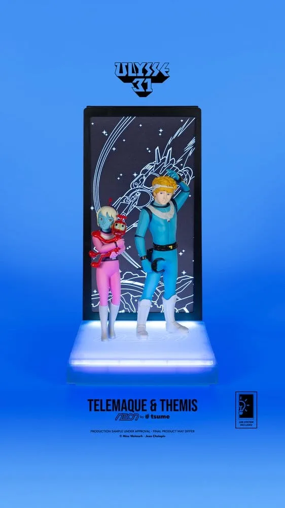Ulysses 31 Figure – Neon Telemachus and Themis 20 cm