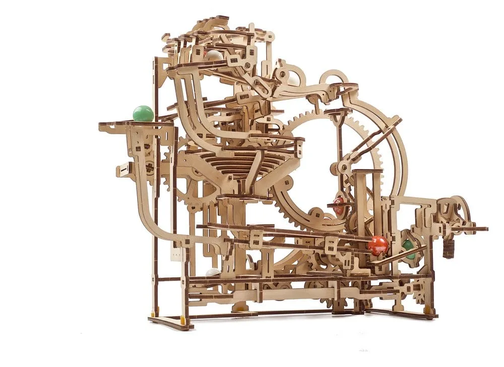 Ugears Wooden Model Kit – Marble Run Stepped Hoist 5