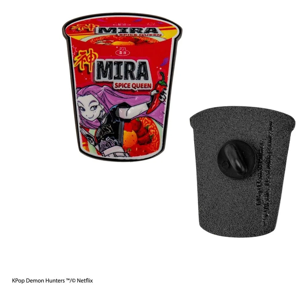 KPop Demon Hunters Pin – Mira Spice Queen Noodles 2
