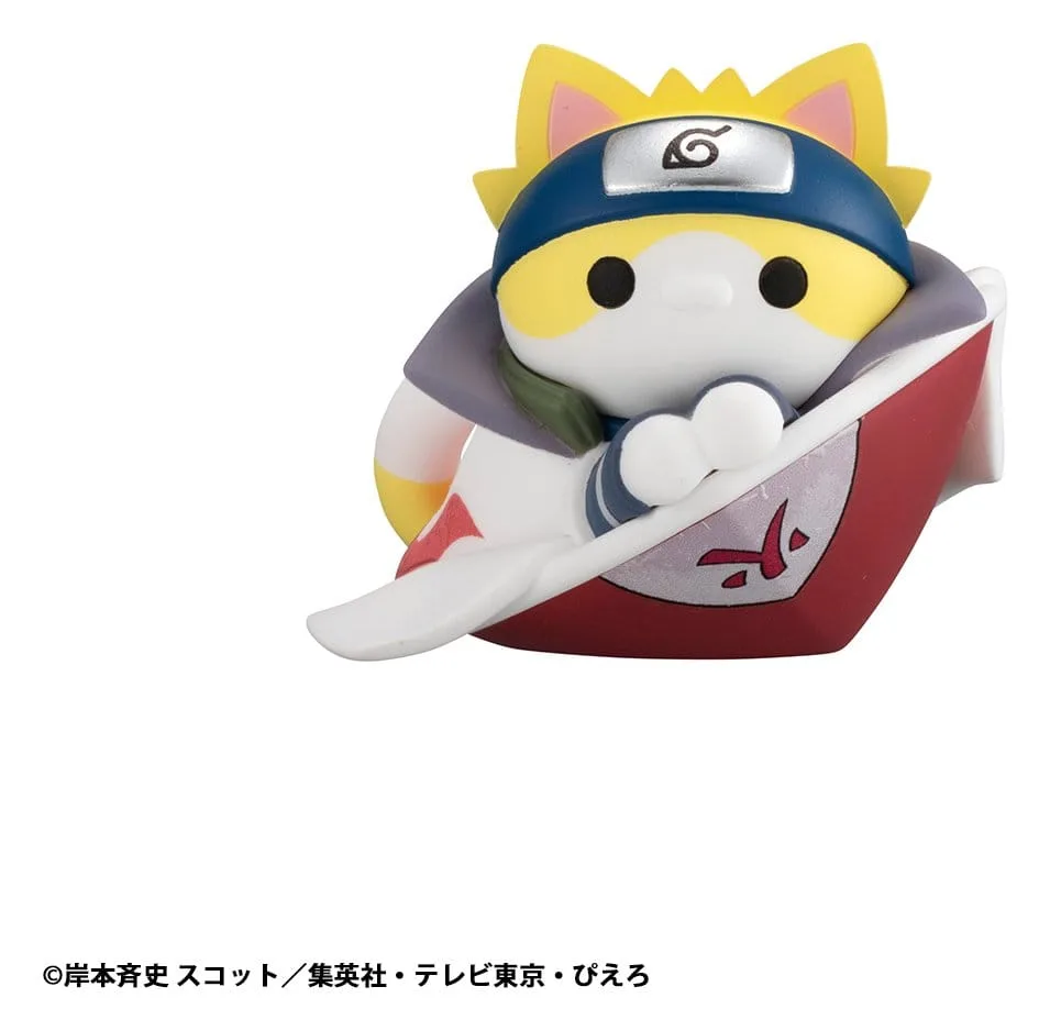 Naruto Shippuden Mini Figures – Nyaruto Master and Disciple Set of 8 6