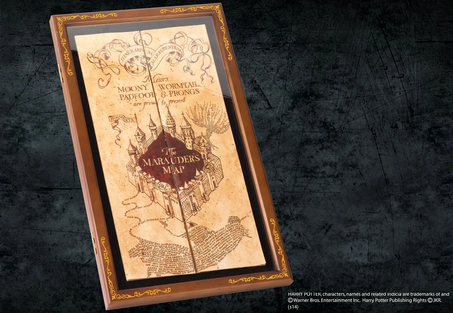 Harry Potter Display Case – Marauder's Map