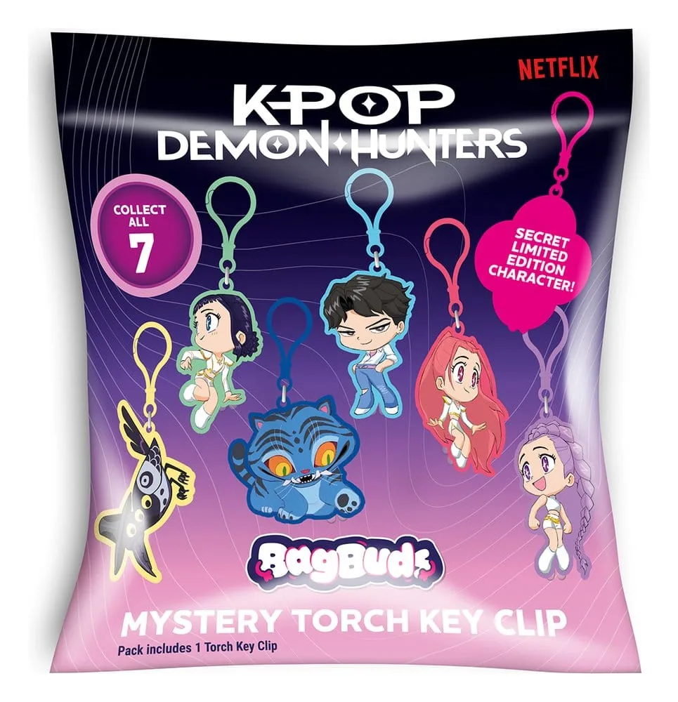 KPop Demon Hunters Keychains – Blind Box Display of 39 2