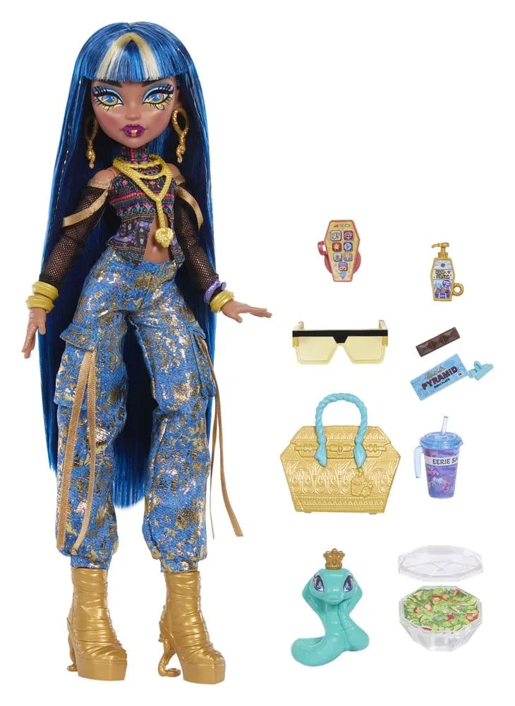Monster High Doll – Cleo de Nile with Hissette 6