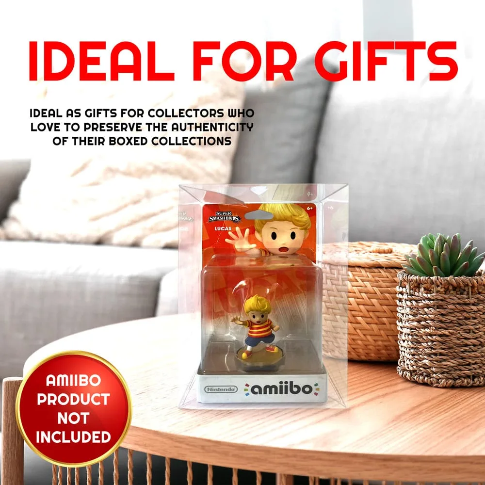 Amiibo Figure Protectors – Clear PET 10-Pack 5