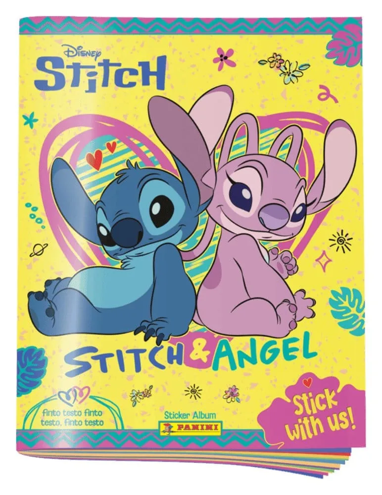 Stitch and Angel Sticker Album – German Edition