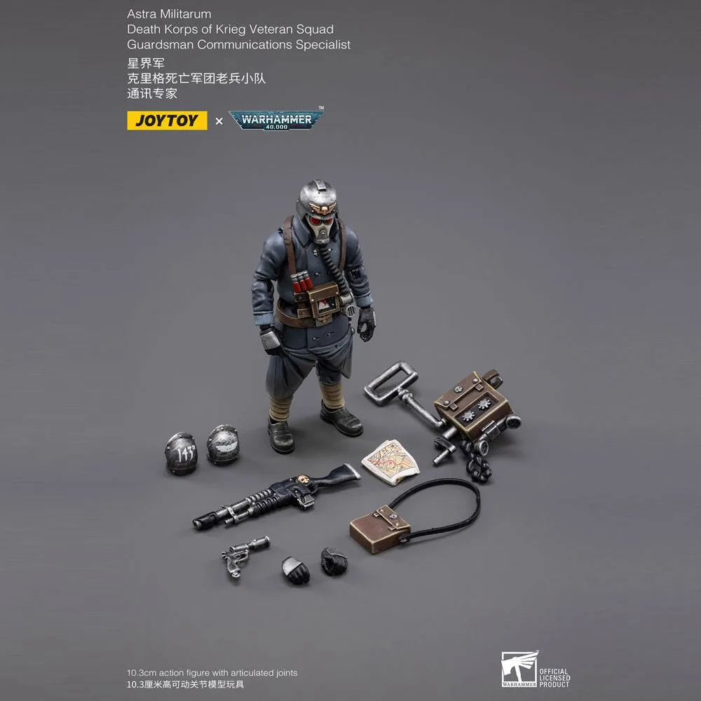 Warhammer 40k Action Figure – Krieg Comms Specialist 10.3 cm 6