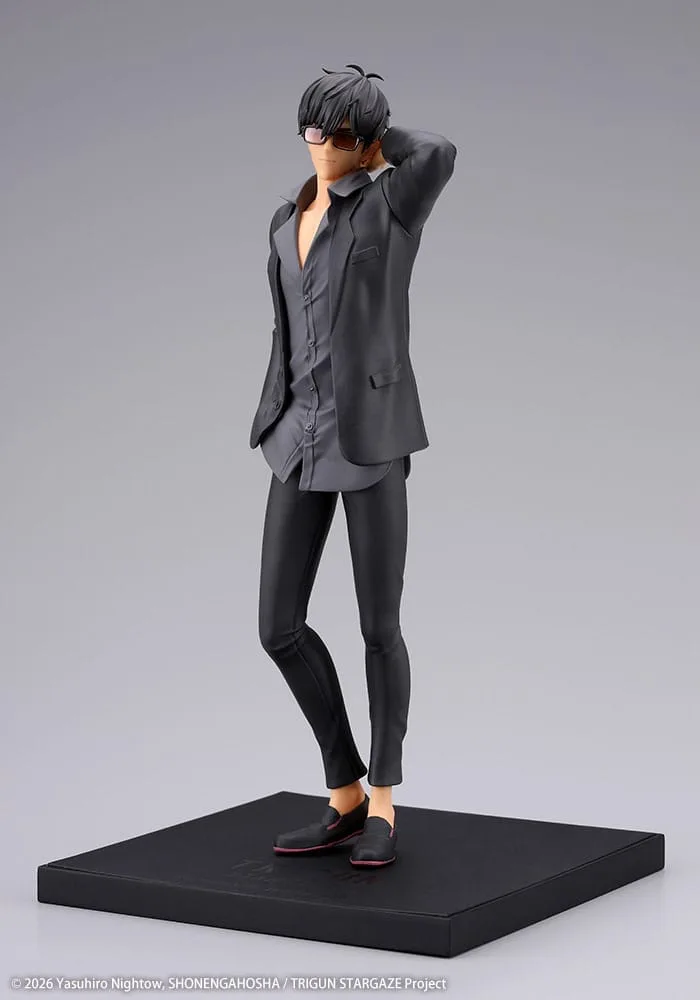 Trigun Stampede beeld – Nicholas D. Wolfwood 1:8 22 cm 2
