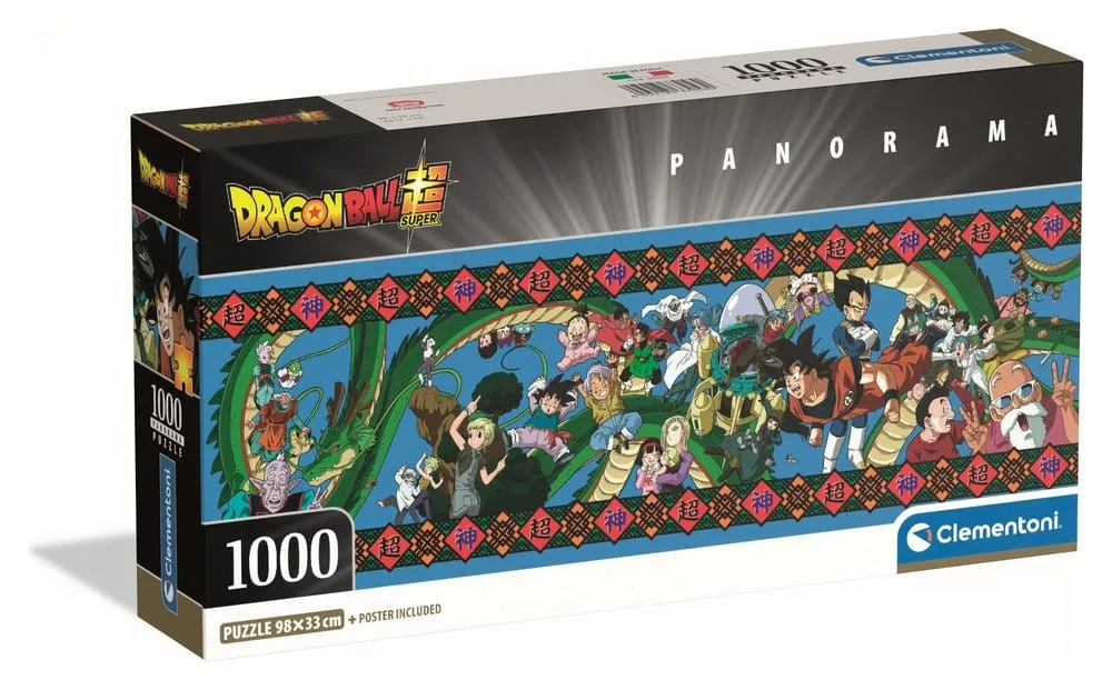 Dragon Ball Jigsaw Puzzle – 1000-Piece Panorama 33 x 98 cm