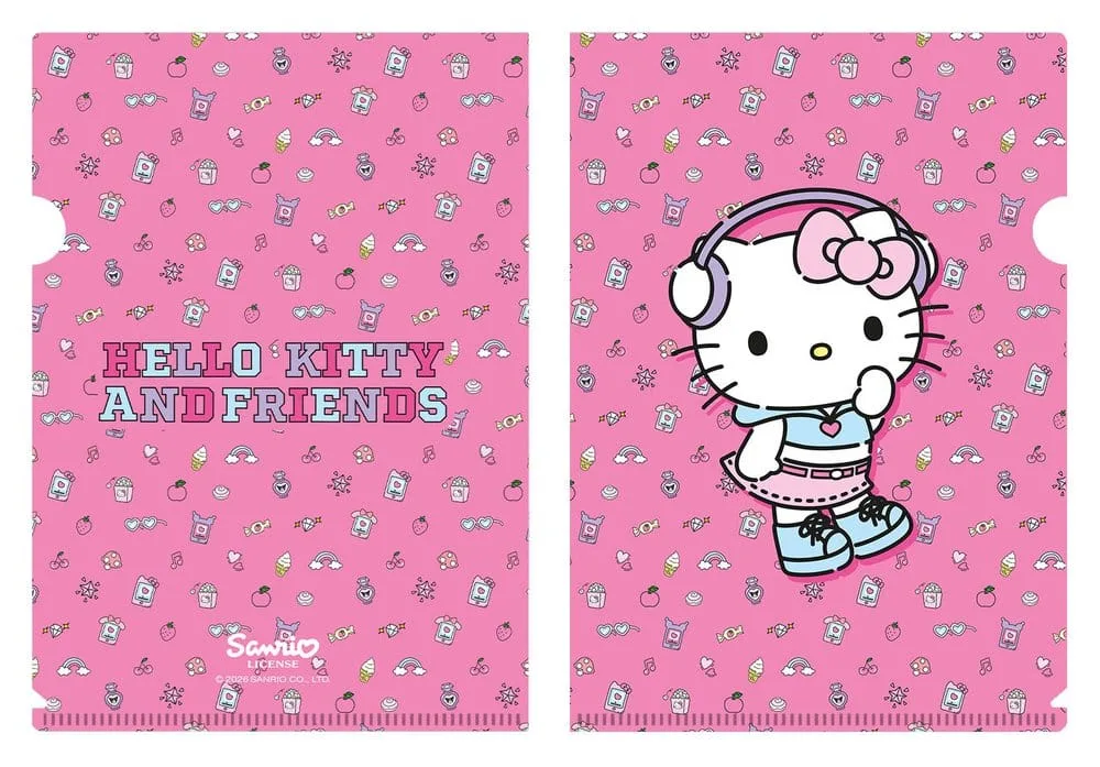 Sanrio A4 Clearfile – Hello Kitty POP 01