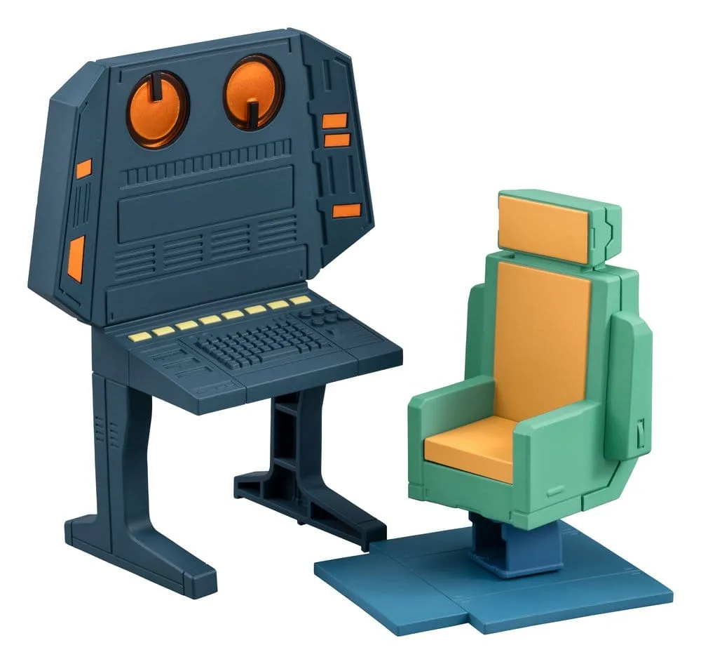 Mobile Suit Gundam Diorama – White Base Radio Operator Desk 10 cm 4