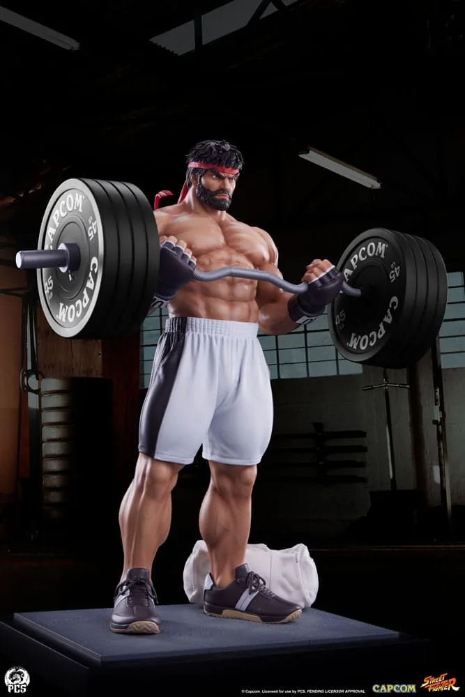 Street Fighter Statue – Ryu Battle Edition Powerlifting 53 cm 4