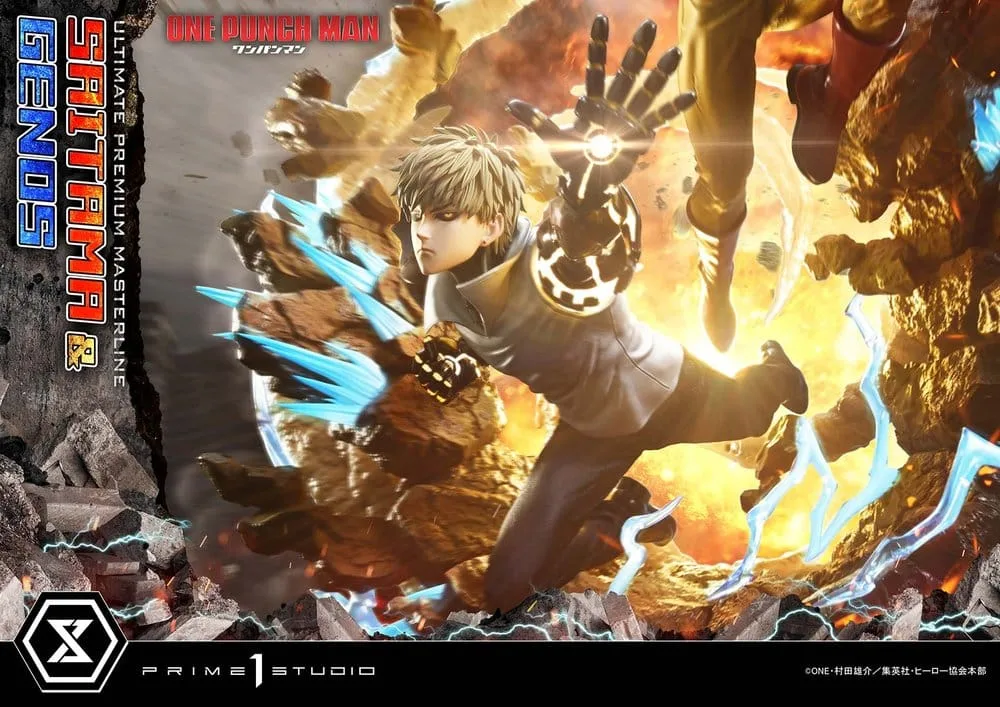 One-Punch Man Statue – Saitama & Genos 1/4 Scale 73 cm 17