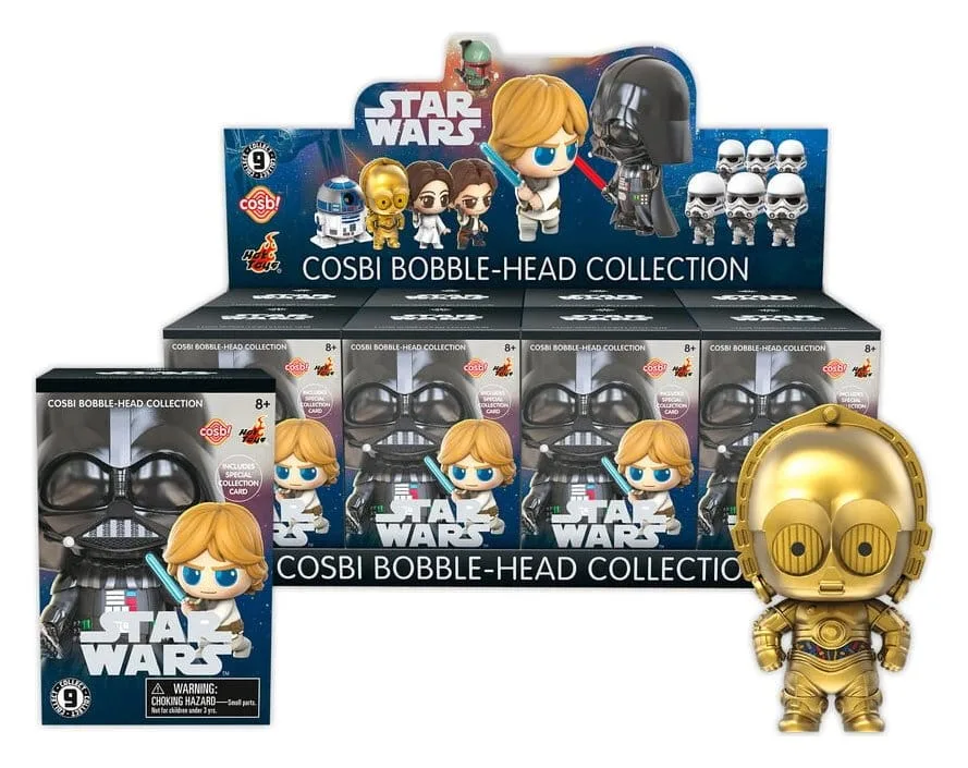 Star Wars Mini Figure Display – Cosbi Series 2 8 Figures
