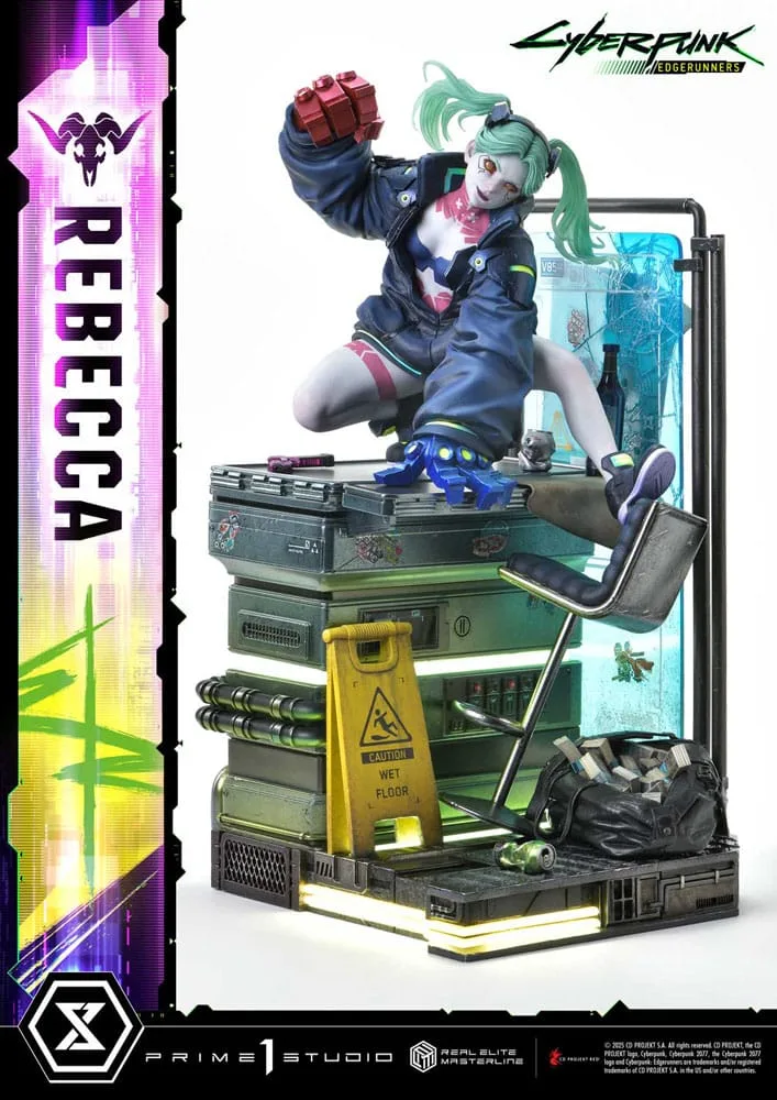 Cyberpunk Edgerunners Statue – Rebecca Deluxe 1/4 54 cm 13