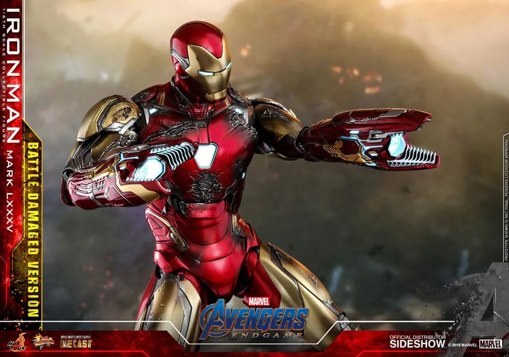 Avengers Endgame Figure – Iron Man LXXXV Battle Damaged 32 cm 14