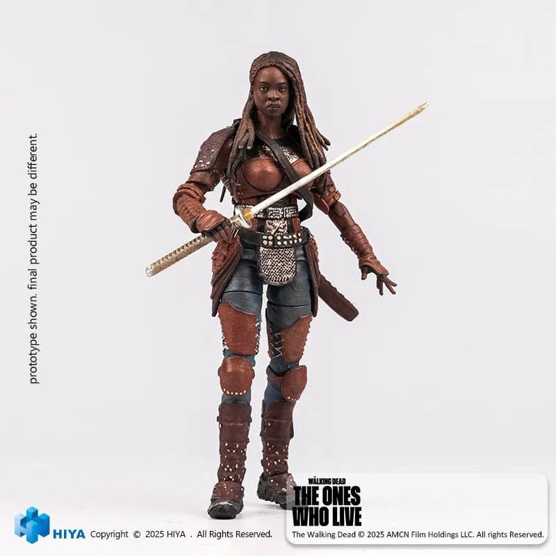 The Walking Dead Action Figure – Michonne Exquisite Mini 10.2 cm 4