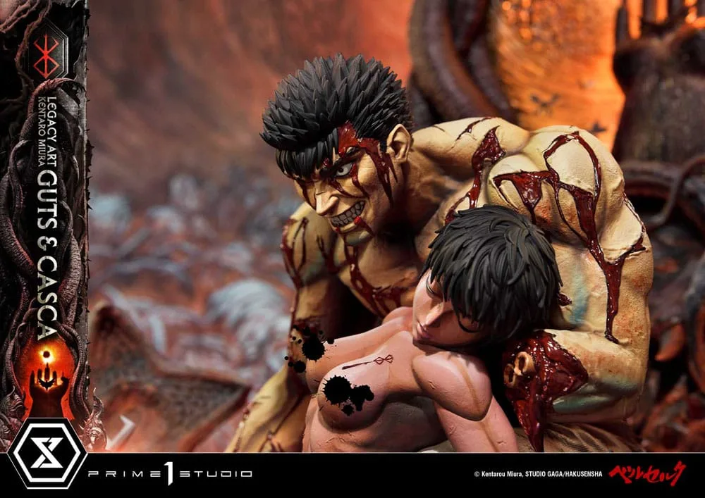 Berserk Statue – Guts and Casca 1/4 Scale 72 cm 17