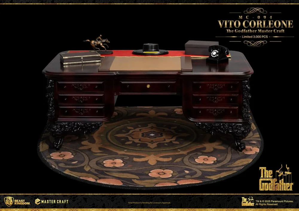 The Godfather Statue – Vito Corleone Master Craft 31 cm 6