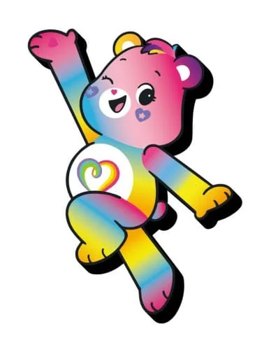 Care Bears Magnet – Pride Bear Funky Chunky