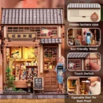 Miniatuur Bouwpakket – Sakura O Kimono Shop 19 x 14 cm 8