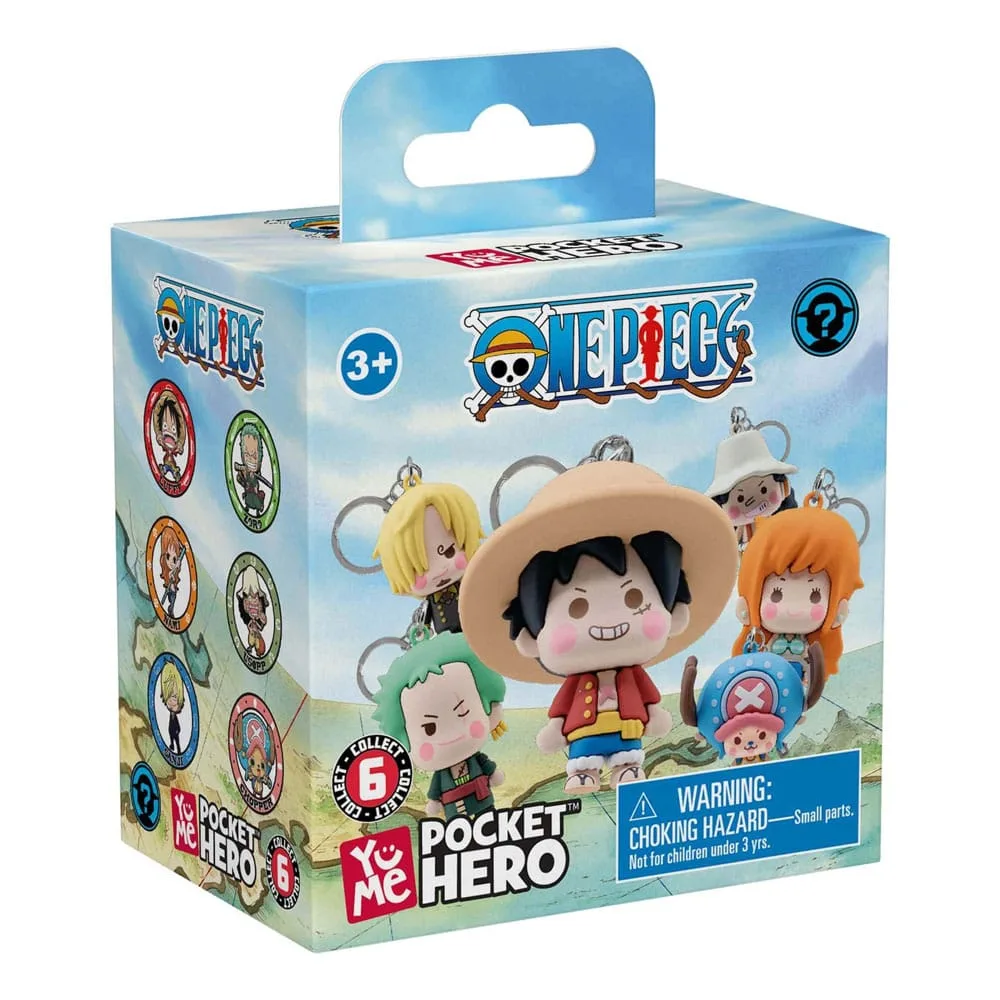 One Piece Keychain Display – Pocket Hero Series 2 12 Pack 6–7 cm 6