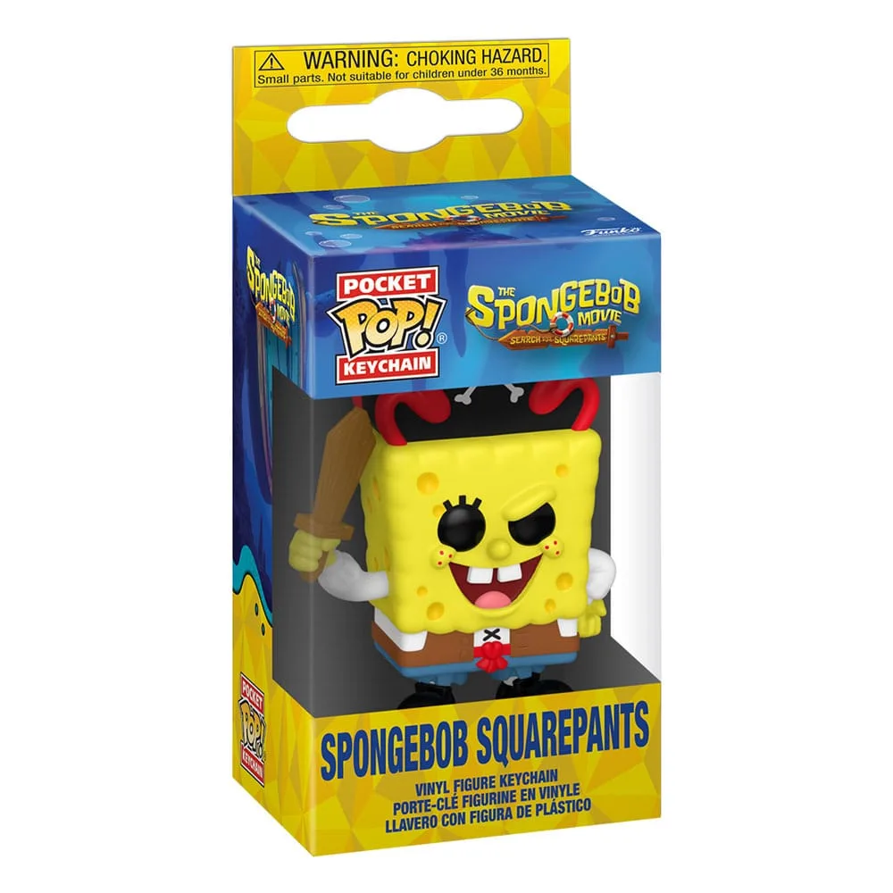 SpongeBob Movie 2025 Pop Keychains – SquarePants 12-Pack 4 cm 2