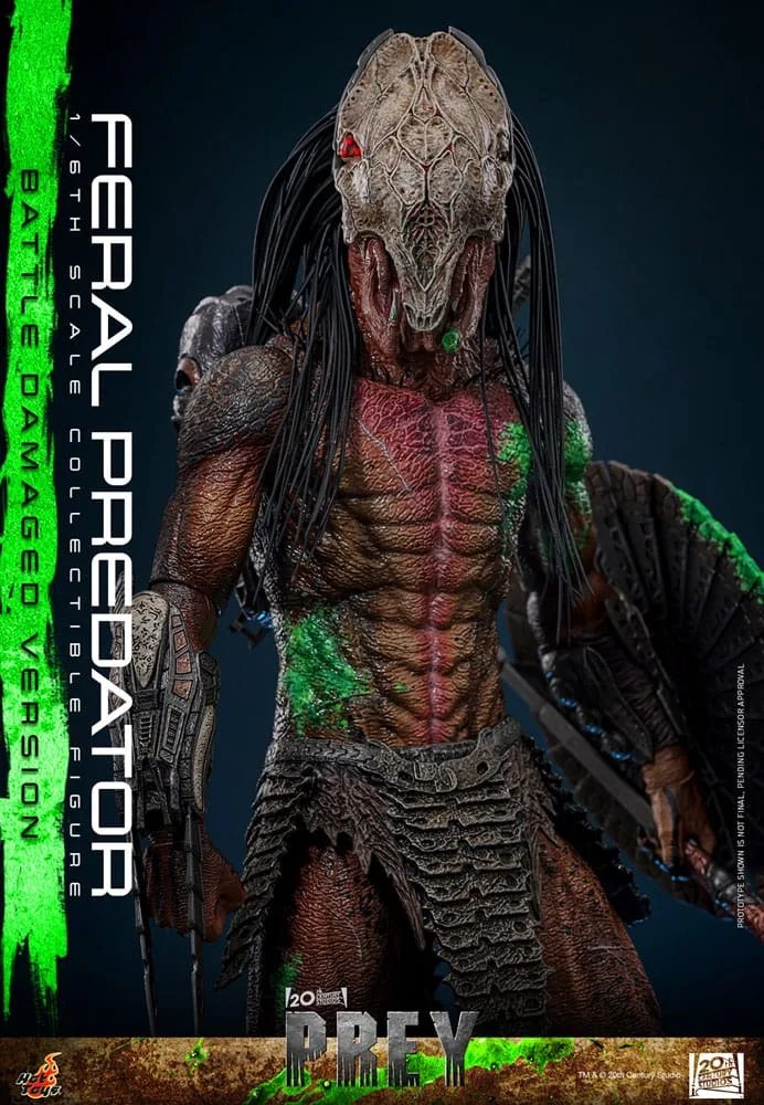 Prey Action Figure – Battle Damaged Feral Predator 37 cm 13