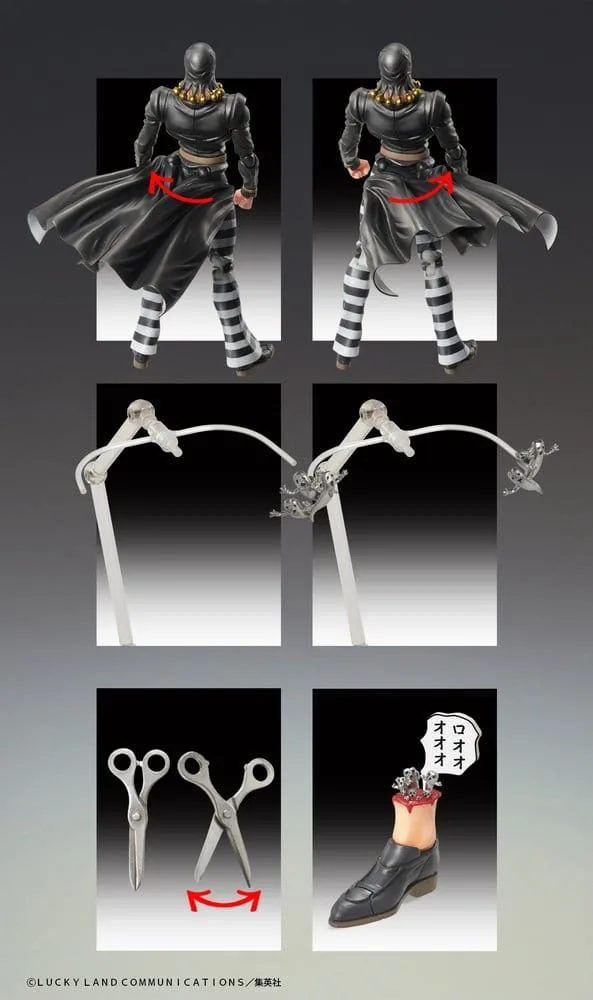 JoJo’s Bizarre Adventure Action Figure – Risotto Nero 16 cm 11