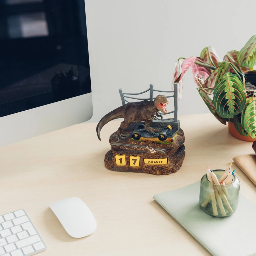 Jurassic Park Dauerkalender – 3D aus Resin 12 x 17 x 17 cm 5