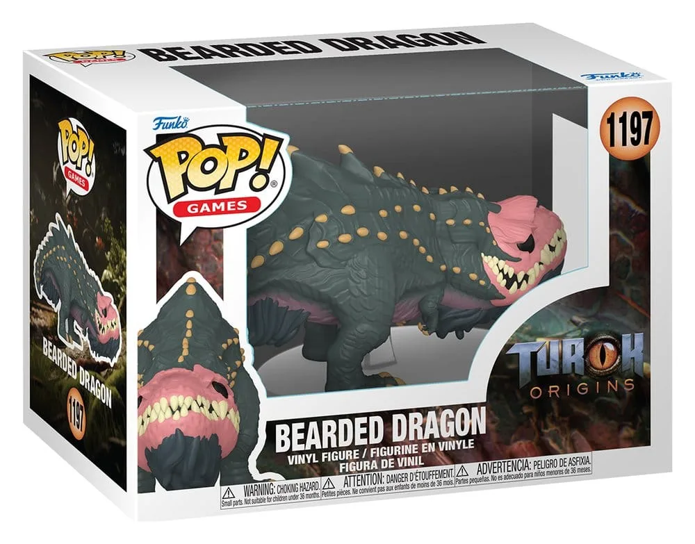 Turok POP! Games Figure – Bearded Dragon 9 cm 2