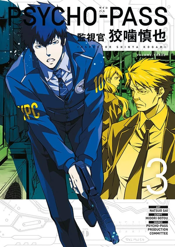 Psycho-Pass Manga – Inspector Shinya Kogami Volume 3