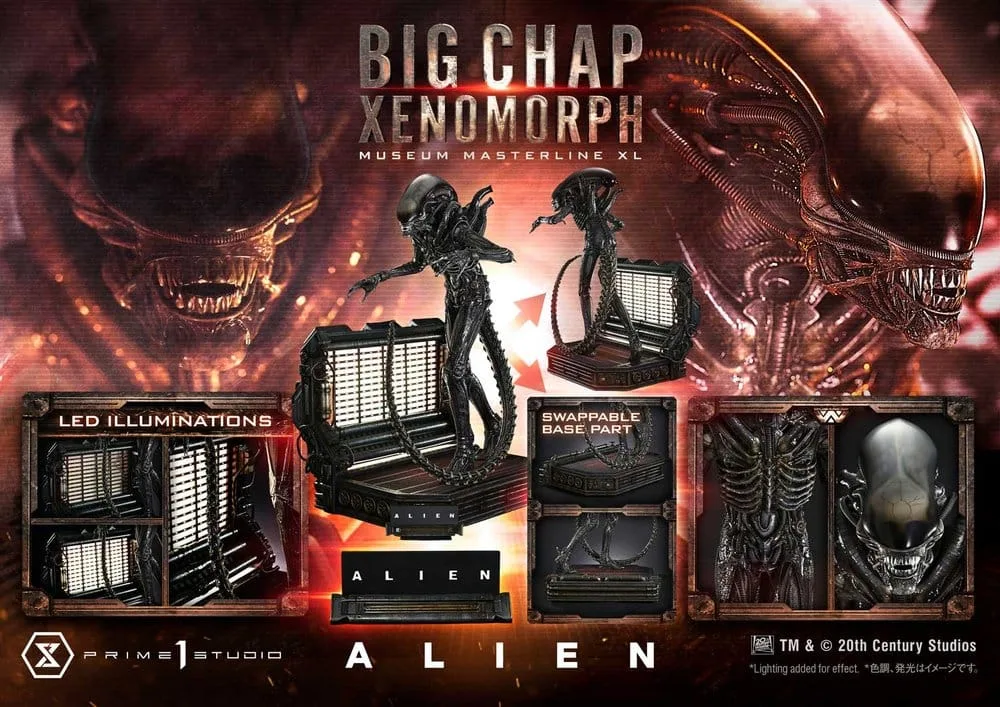 Alien Statue – Big Chap Regular Bonus Version 1/3 100 cm 7