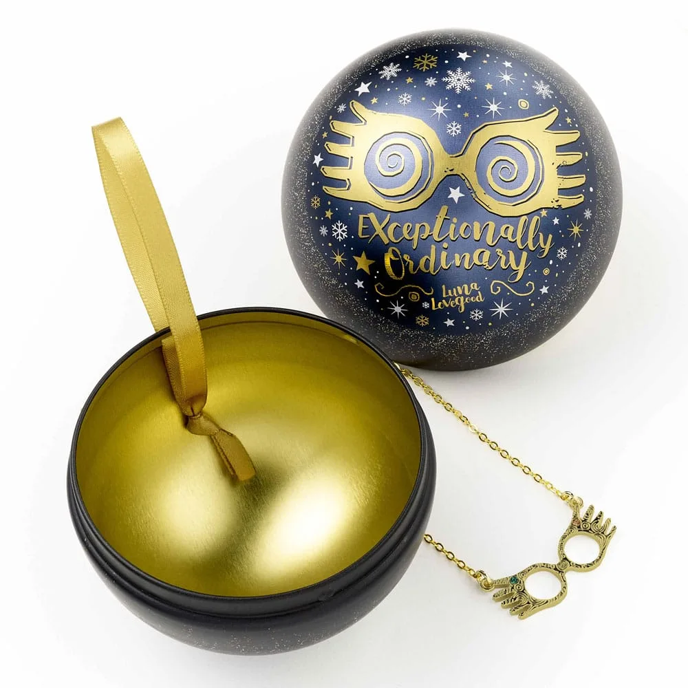 Harry Potter Tree Ornament – Luna Lovegood Glasses Necklace