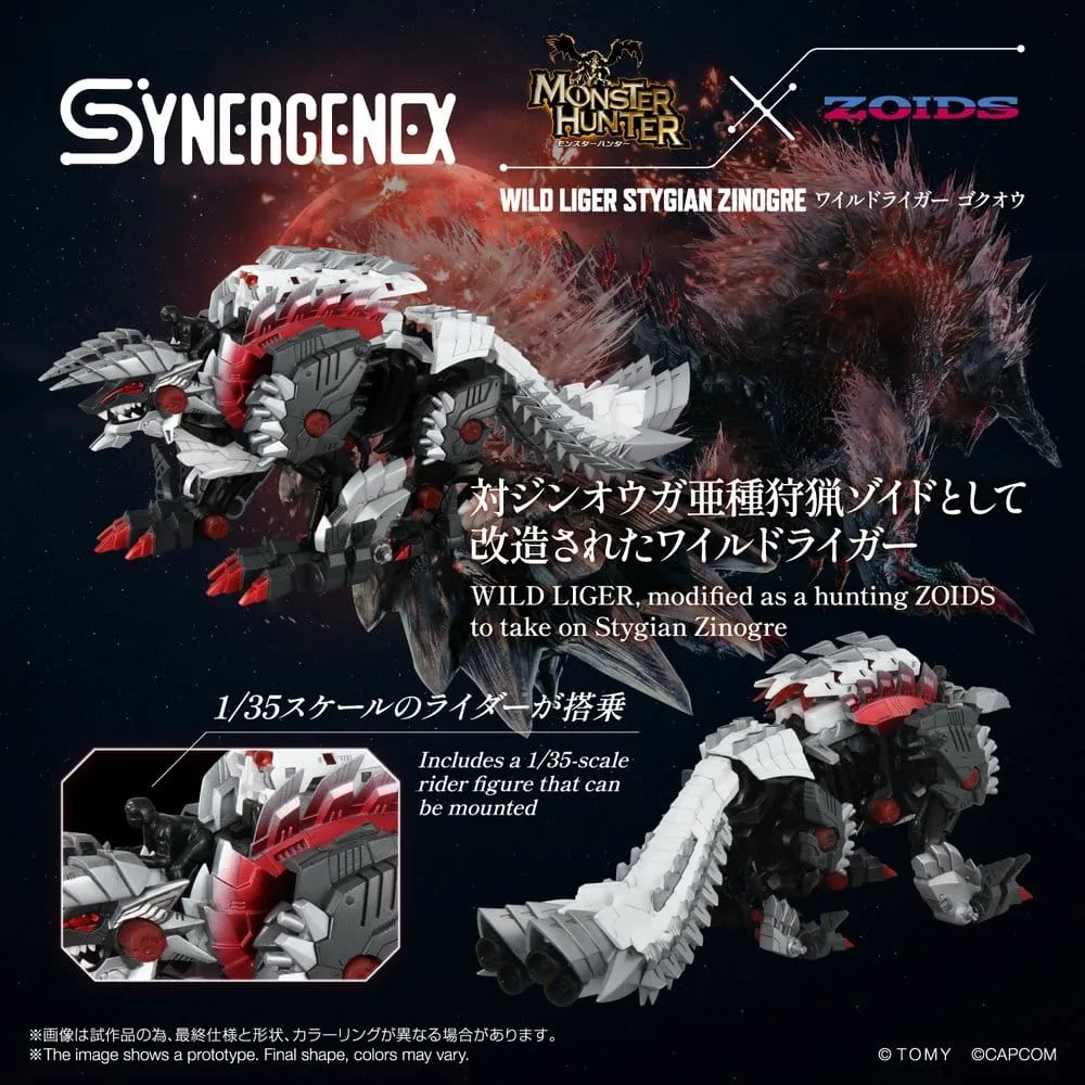 Zoids Action Figure – Wild Liger Stygian Zinogre 29 cm 3