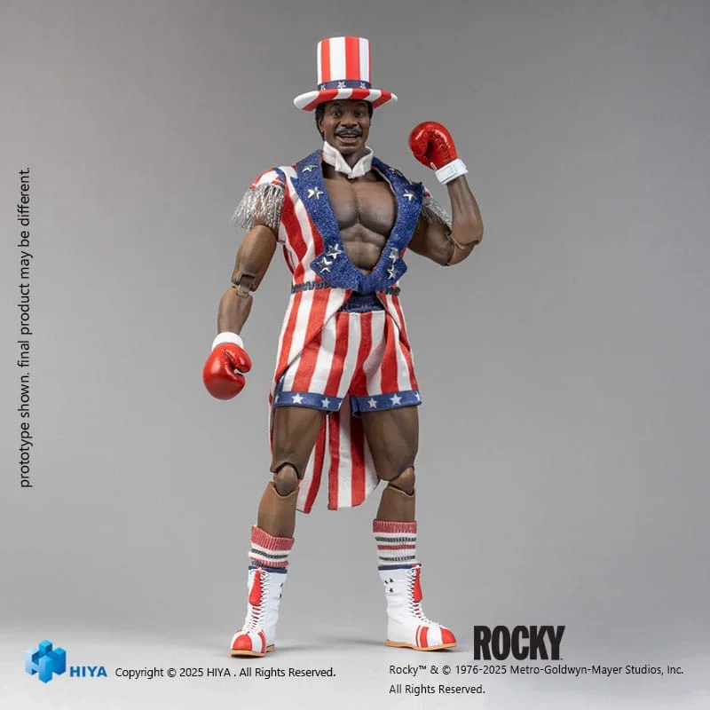 Rocky Actionfigur – Apollo Creed 1:12 16 cm 2