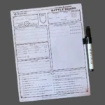 Dungeons & Dragons Charaktertafel – Wizard 2
