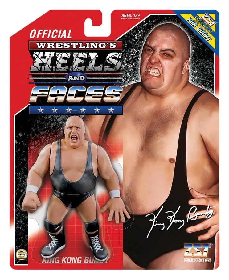 Wrestling Action Figure – King Kong Bundy Heels and Faces 11 cm 2