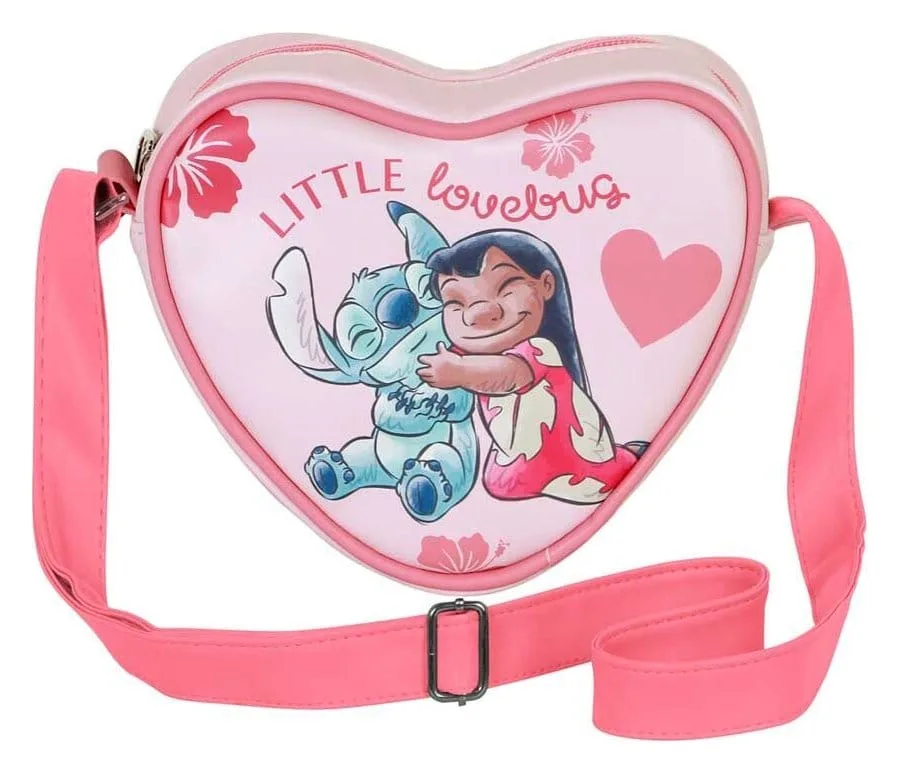 Lilo & Stitch Schultertasche – Casual Heart Lovebug 21 cm 3