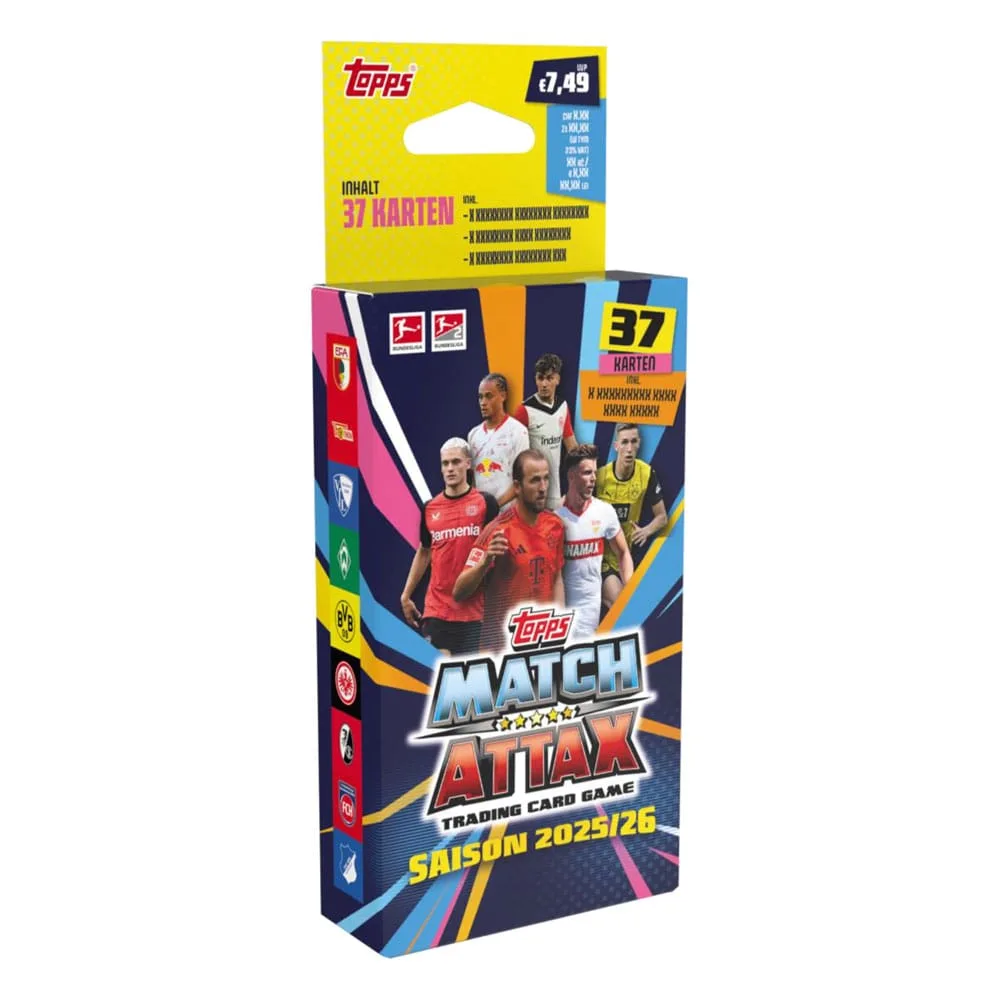 Bundesliga Match Attax Trading Cards – 2025/26 Eco Pack