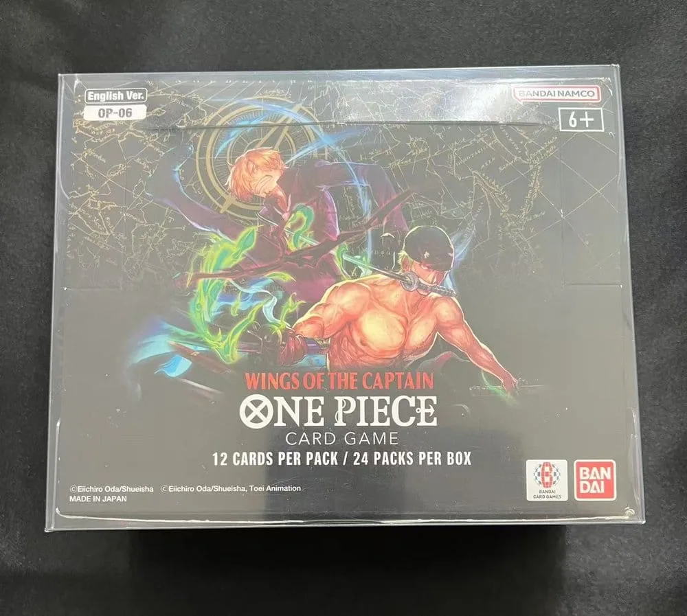 One Piece Booster Box Protectors – Evoretro 5-Pack 12 x 6 x 15 cm 12