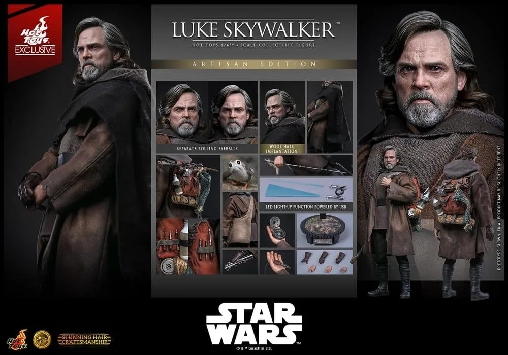 Star Wars Action Figure – Luke Skywalker Artisan Edition 29 cm 21