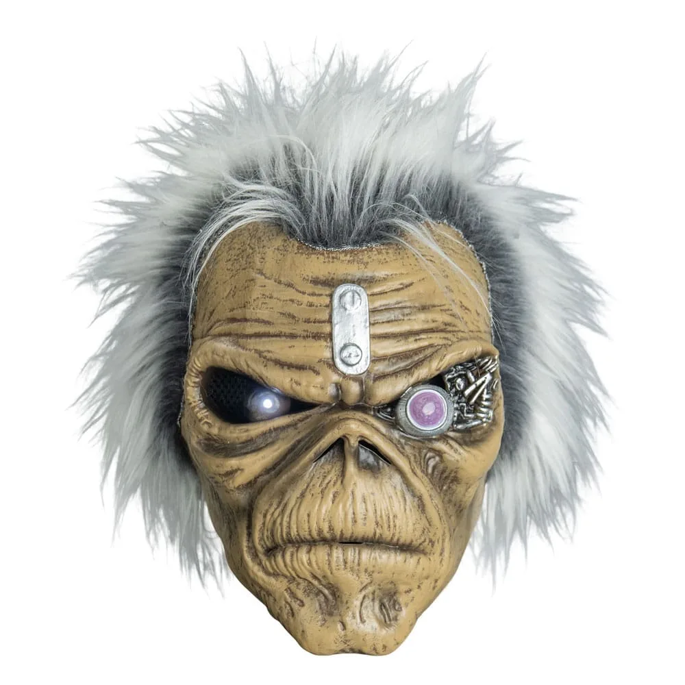 Iron Maiden Mask – The Clairvoyant with Light-Up Eye